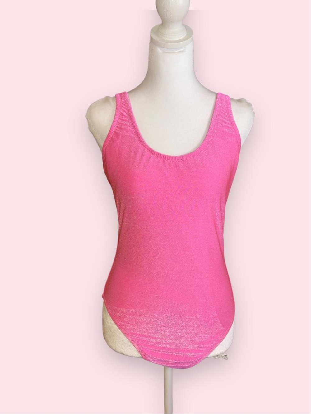 Jessica Simpson Hot Pink Scoop Neck Bodysuit